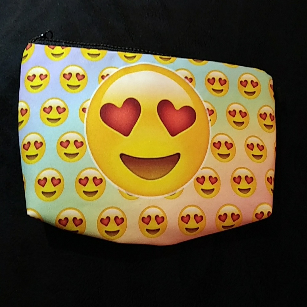 NEW - Cosmetic bag - emoji